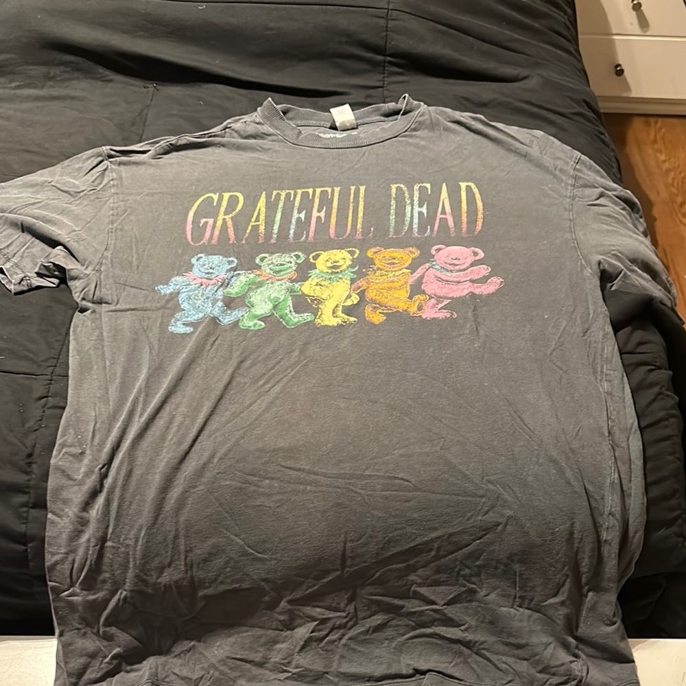 Grateful Dead Charcoal Gray Tee